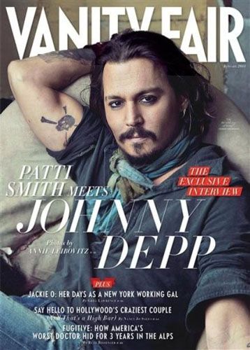 johnny depp 2011 vanity fair. treat — Johnny Depp is