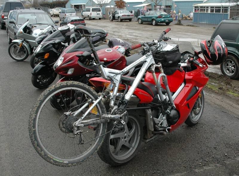 bike carrier for motorcycle
