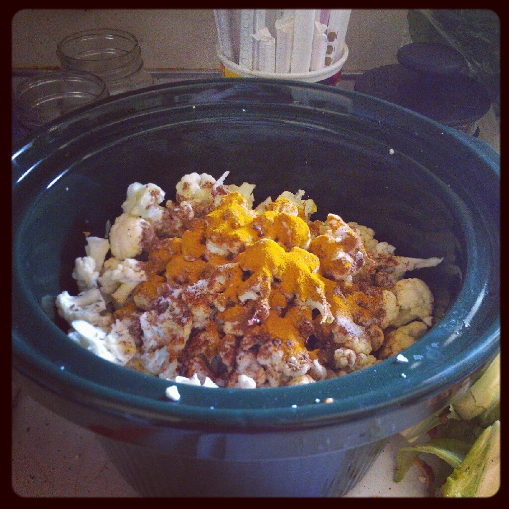 ingredients in a crock pot