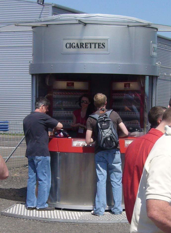 Cigarettes Booth