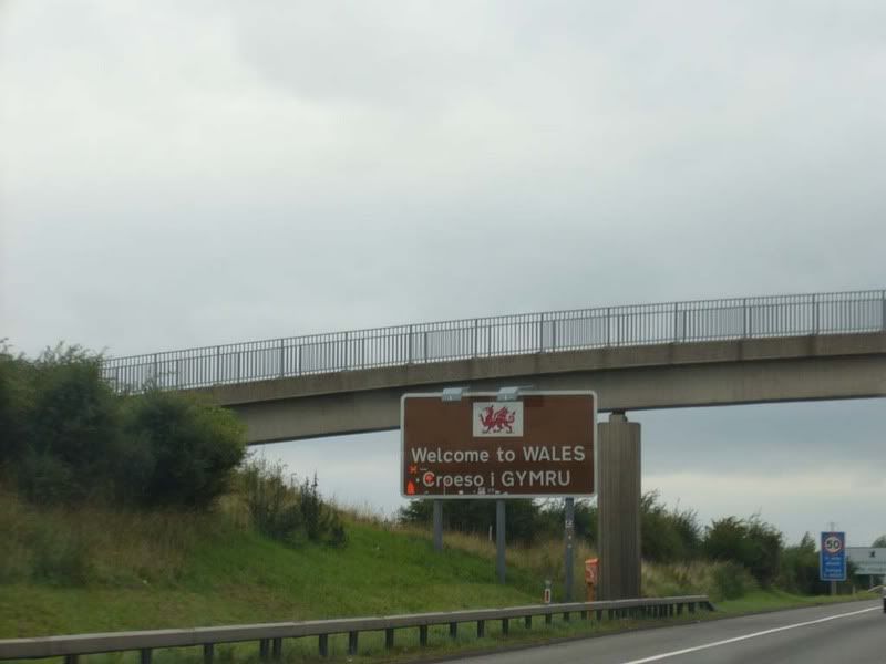 Wales signboard