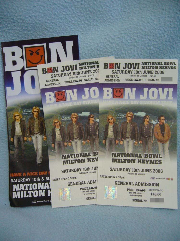 Bon Jovi Tickets