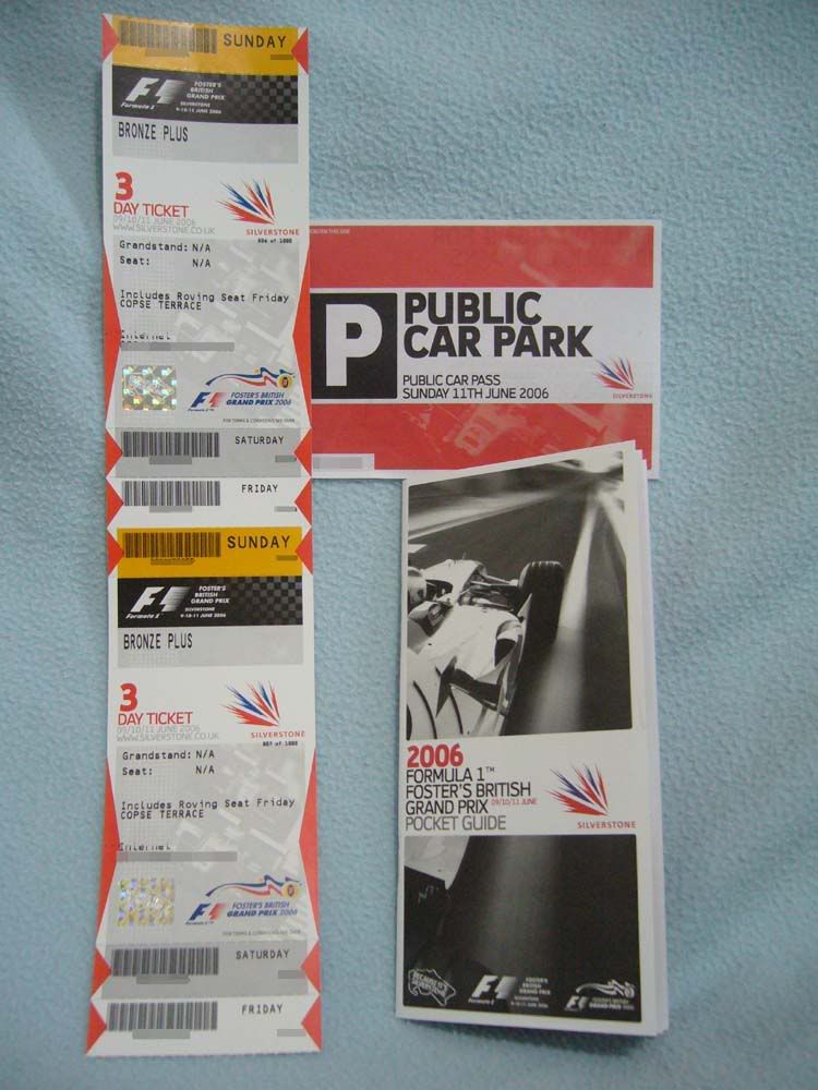 British Grand Prix Tickets