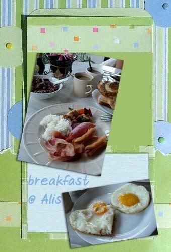 breakfast at alis hotel