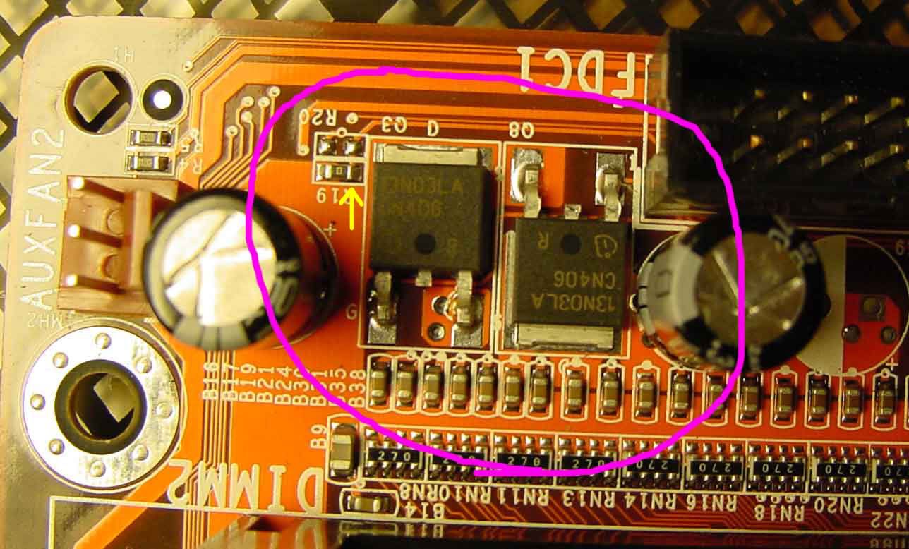 It's the PAD. Refer to Pic above. Yellow Arrow, Soldering Pad on the Right side.