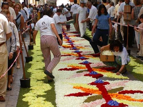 fiestas corpus Sitges