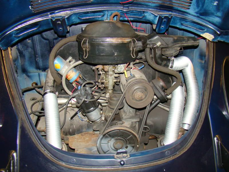 vw beetle engine compartment. Wifes 1971 VW PITA Bug