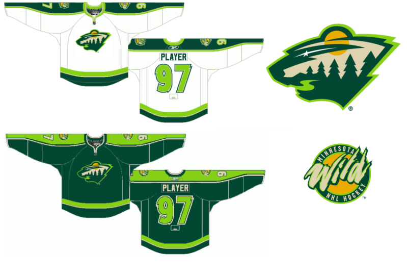 minnesota wild jersey concepts