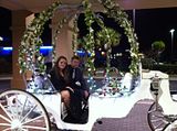 Chris and Karol on their 3rd Anniversary carriage ride in Jacksonville, Florida