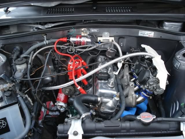 81 toyota starlet engine swap #7