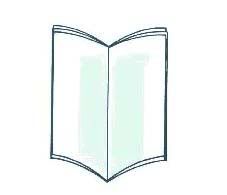 book is facing toward you or away from you