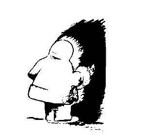 face of a native american or an eskimc