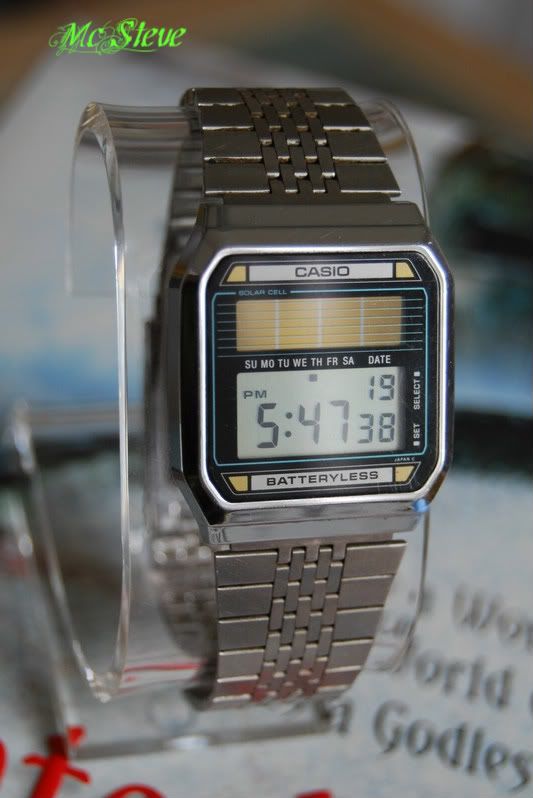 casio batteryless watch