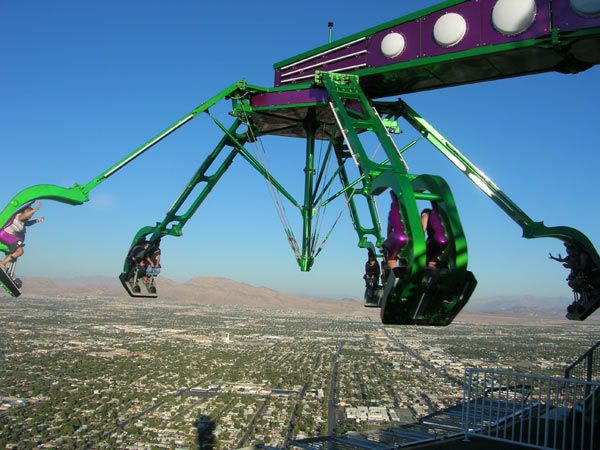 We went on this ride - Insanity, Las Vegas. Pictures, Images and Photos