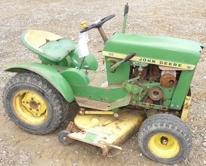 John+deere+110+tractor+for+sale