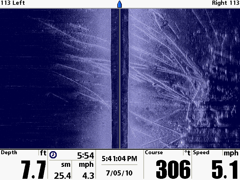 Lowrance Side Imaging
