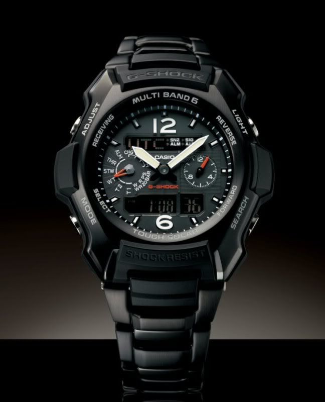 TimeZone : Sales Corner » FS - Casio G-Shock GW-2500BD-1A “Aviation” Black – 1 day old and PERFECT!