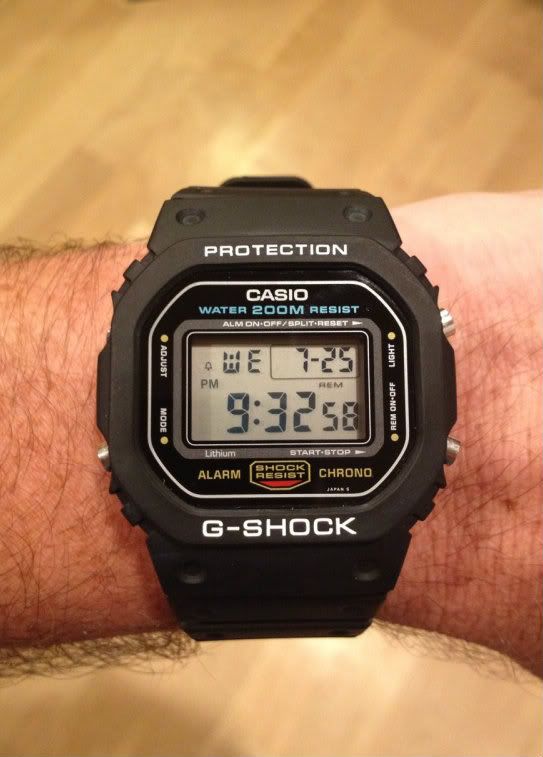 vintage casio g shock model