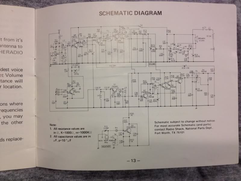 check watch by short wave Radio Shack Mechanical it also includes a handy circuit diagram, just like all radio shack products used to remember?