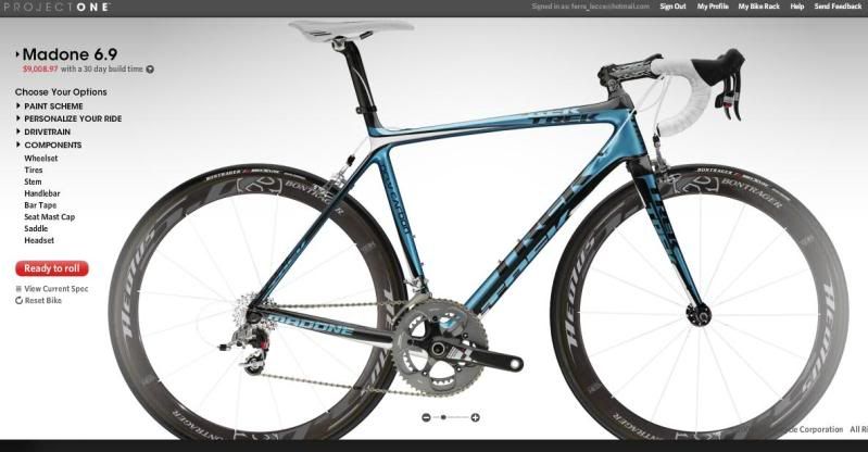 trek madone 6.9 project one