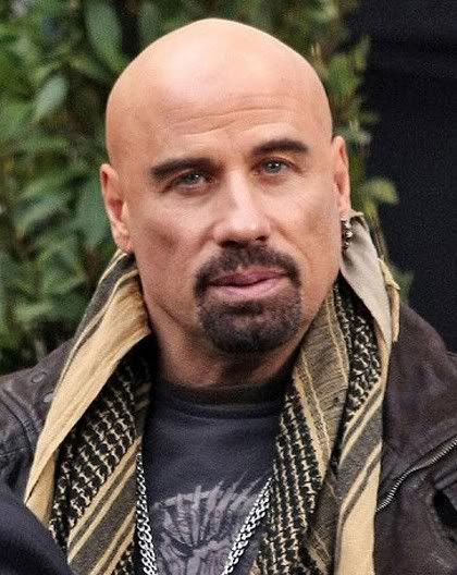 Bald Travolta