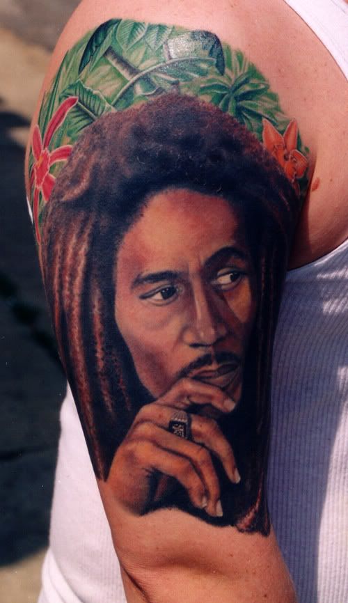 best Bob Marley tattoos