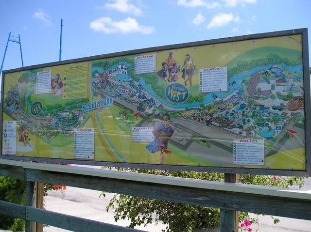 Schlitterbahn Park Map