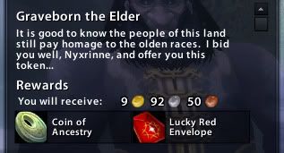 Graveborn the Elder gives the same old same old
