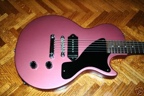 pink les paul jr