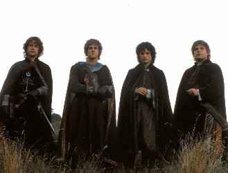 hobbits on hill Pictures, Images and Photos