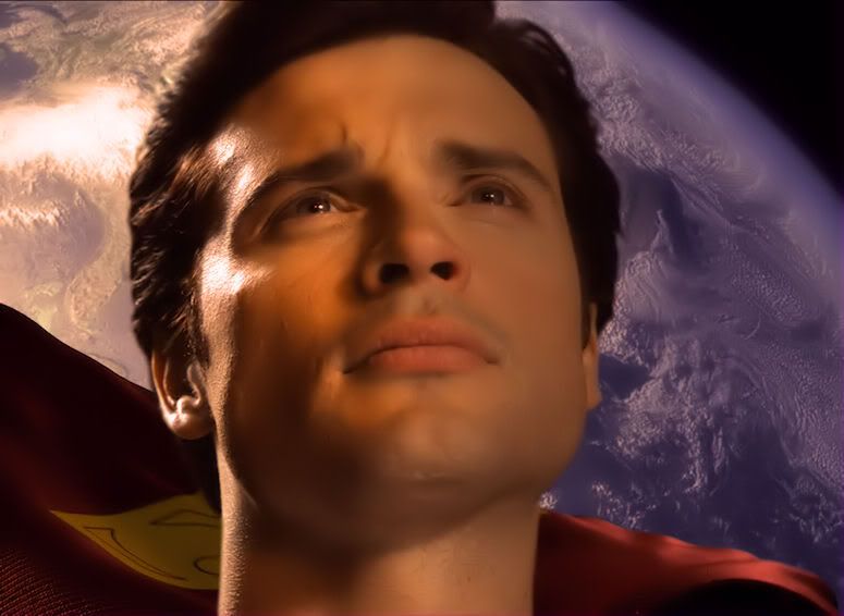 Ridiculous that's Clark Kent who doesn't wear glasses with a cgi superman