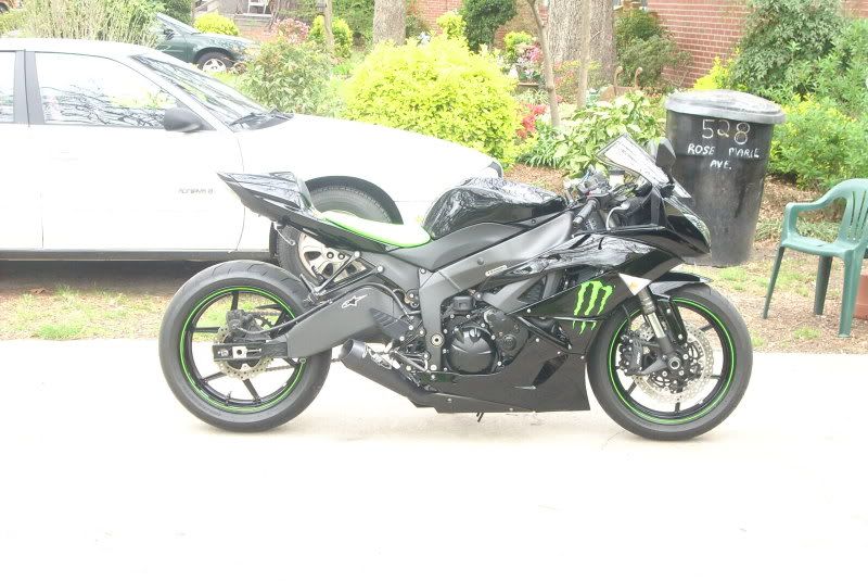 2009 kawasaki ninja zx6r monster. 2009 zx6r monster : Kawasaki