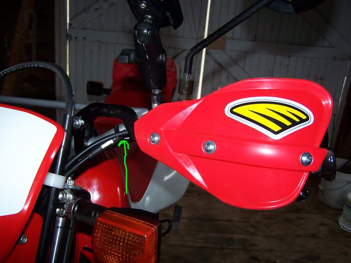 2009 XR650L Handguards. Thinking of going with Maier Deluxe Woods??? XR600/650 ThumperTalk