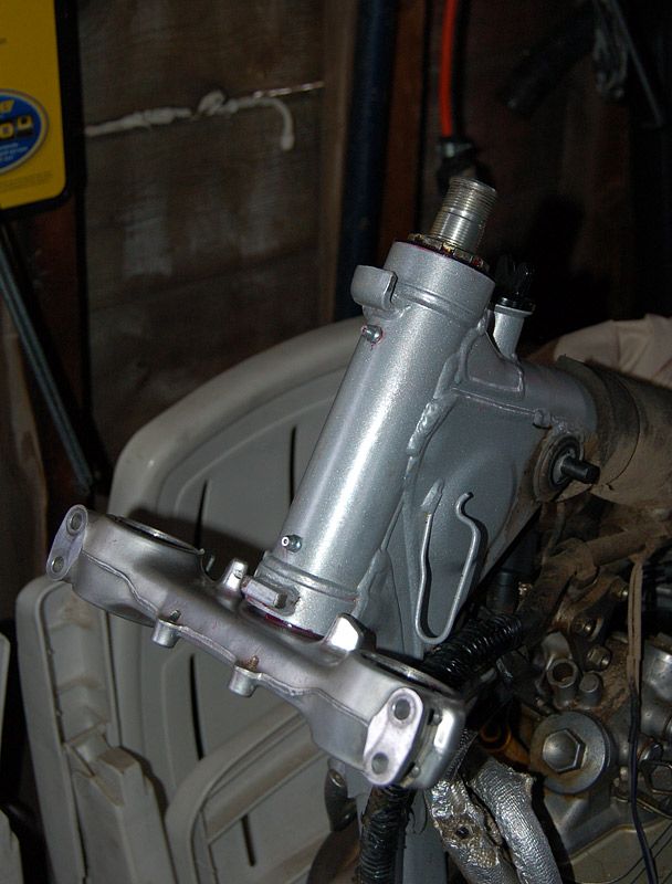 Steering Head Bearing Grease Fitting XR600/650 ThumperTalk