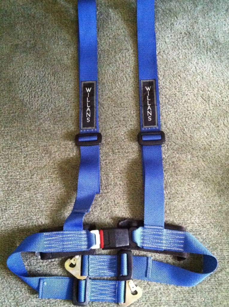 Willans 3 point 2" seat belt Japanese Nostalgic Car