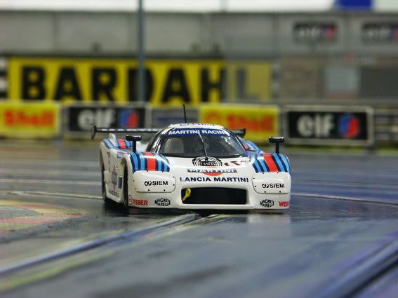 great photos of the Martini Lancia to be reused here on Slot Car News