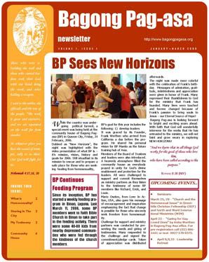 Bagong Pagasa Newsletter