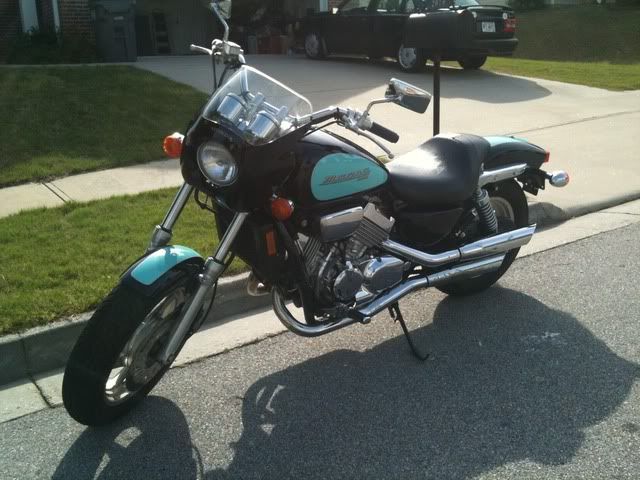 Honda magna knock #1