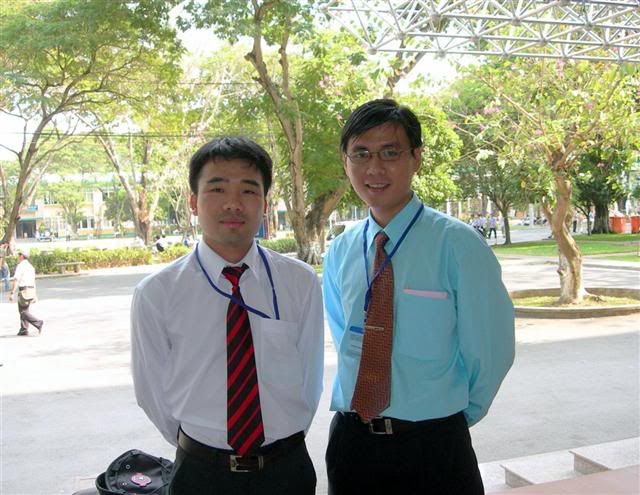 Photo taken at block B4, University of Technology, HCMC, Vietnam. I'm attending a conference there. It was ACOMP2007