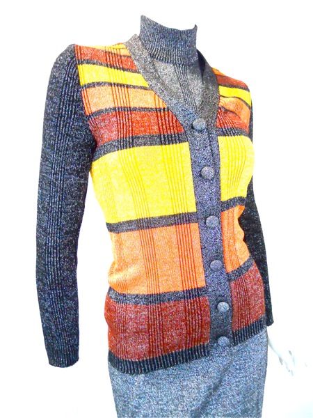 70s dress vintage dress knit dress BANFF