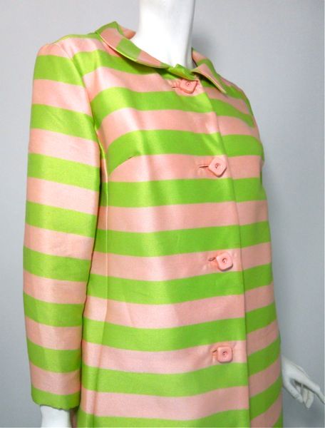 60s coat pink coat vintage clothing