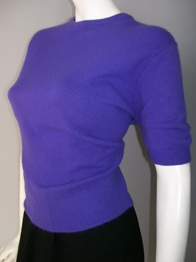 Vintage Sweaters on Dorothea S Closet Vintage Clothing Vintage Sweater 50s Sweater Purple
