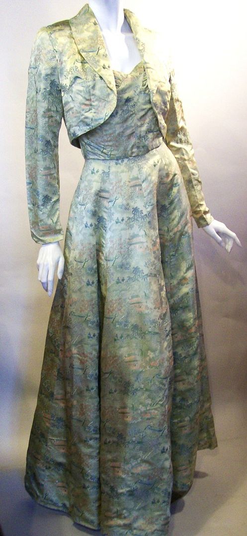 40s gown halter gown