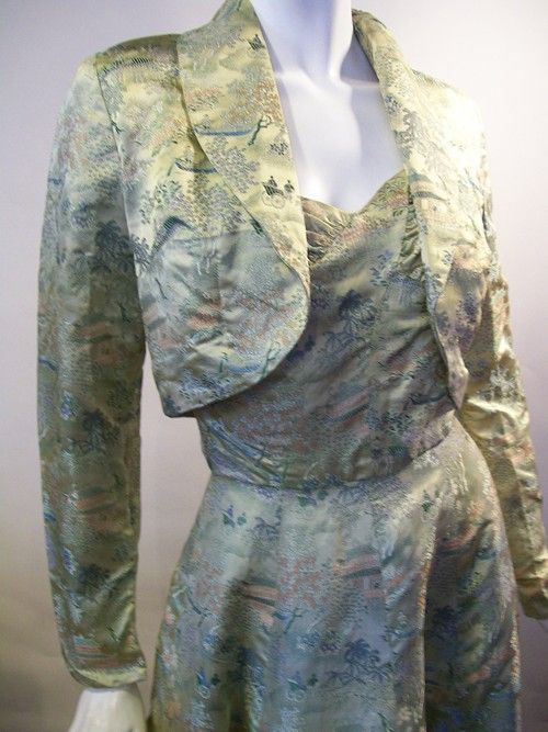 40s gown vintage gown