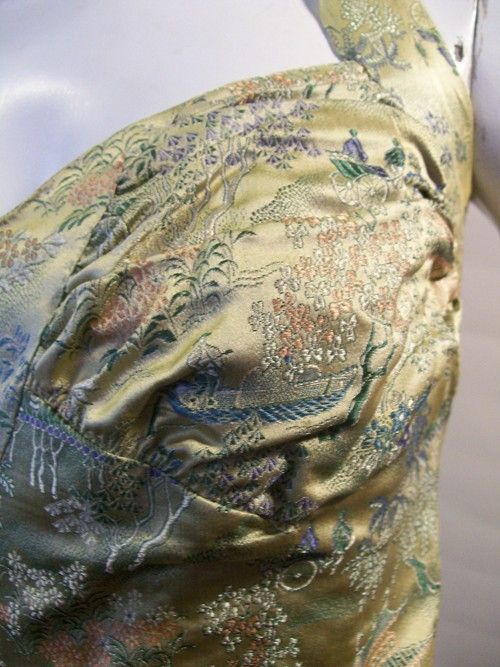 chinoiserie gown