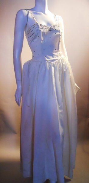 50s gown vintage gown