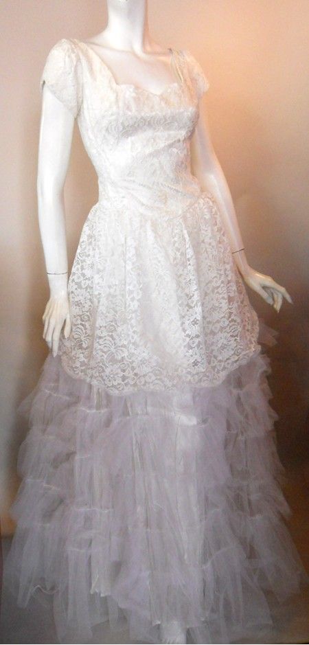 50s wedding dress vintage wedding dress