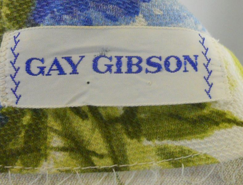 60s dress gay gibson dress