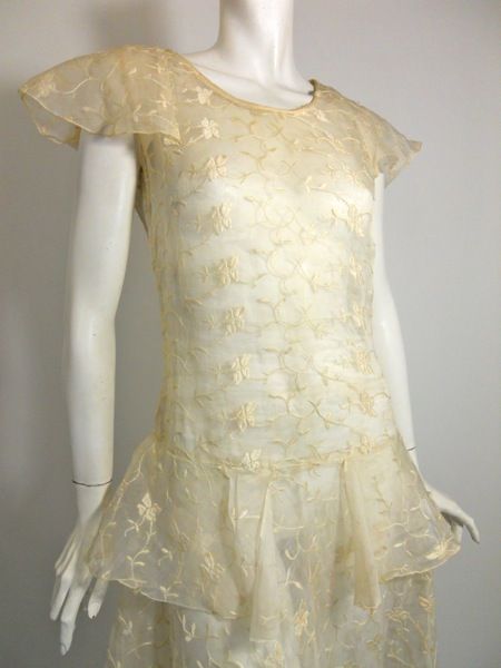 30s dress vintage wedding dress