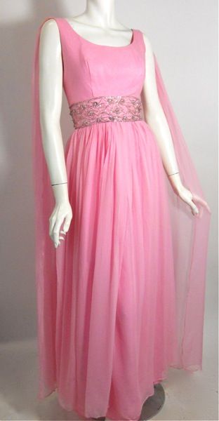 60s dress vintage gown